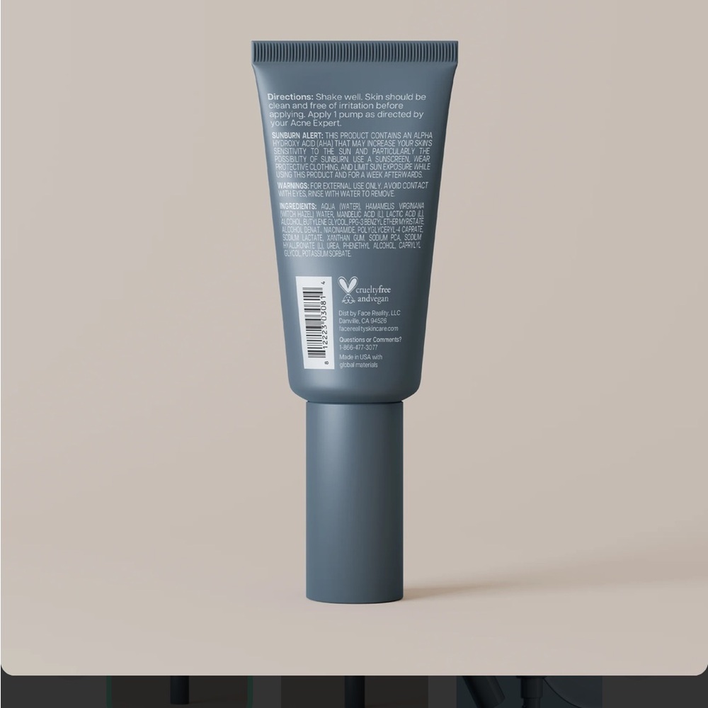 Face Reality 8% L-Mandelic Serum - Picture 2 of 4